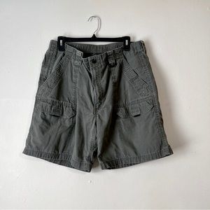 Men’s Green Cargo Shorts